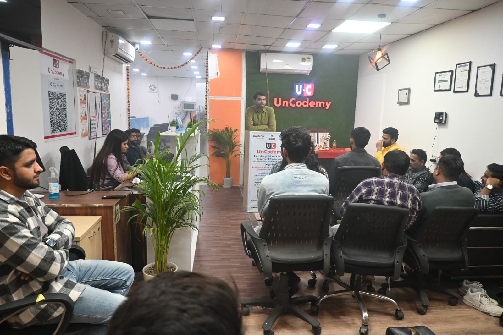 Live classroom training